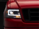 Raxiom 04-08 Ford F-150 Axial Series Projector Headlights- Chrome Housing- Clear Lens thumbnail 7