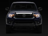 Raxiom 12-15 Toyota Tacoma Axial Series Headlights/Seq LED Bar- Black- Clear Lens thumbnail 1