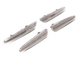 Raxiom 05-13 Chevrolet Corvette C6 Axial Series LED Side Markers- Clear thumbnail 1