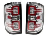 Raxiom 14-18 Chevrolet Silverado 1500 LED Tail Lights/Seq Turn Signals- Chrome- Clear Lens thumbnail 8