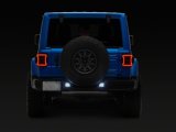 Raxiom 18-26 Jeep Wrangler JL Clear LED Rear Bumper Reflector Lights- White LED thumbnail 7