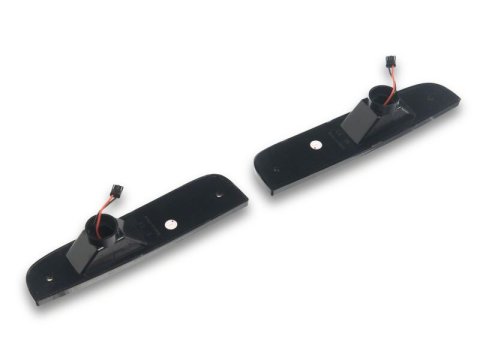 Raxiom 97-01 Jeep Cherokee XJ LED Side Marker Lights- Smoked Lens- Amber LED thumbnail 2