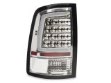 Raxiom 09-18 Dodge RAM 1500 Axial Series LED Tail Lights- Chrome Housing- Clear Lens thumbnail 3