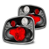 Raxiom 01-03 Ford F-150 Flareside Axial Series Version 2 Tail Lights- Black Housing- Clear Lens thumbnail 1