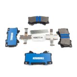 Timbren 24-25 Lexus GX550/Toyota Land Cruiser BES Severe Duty Semi-Metallic Brake Pads - Front thumbnail 1