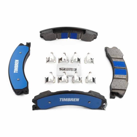 Timbren 15-19 Chevy Silverado 2500/3500 HD BES Severe Duty Semi-Metallic Brake Pads - Front & Rear thumbnail 1
