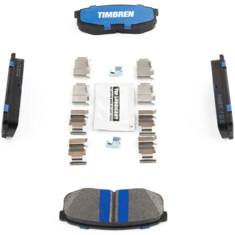 Timbren 08-21 Lexus LX570/Toyota Land Cruiser BES Severe Duty Semi-Metallic Brake Pads - Rear thumbnail 1