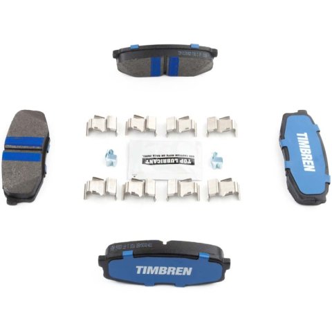 Timbren 08-21 Lexus LX570/Toyota Land Cruiser BES Severe Duty Semi-Metallic Brake Pads - Rear thumbnail 2