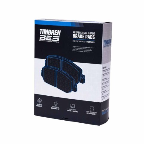 Timbren 08-21 Lexus LX570/Toyota Land Cruiser BES Severe Duty Semi-Metallic Brake Pads - Rear thumbnail 3