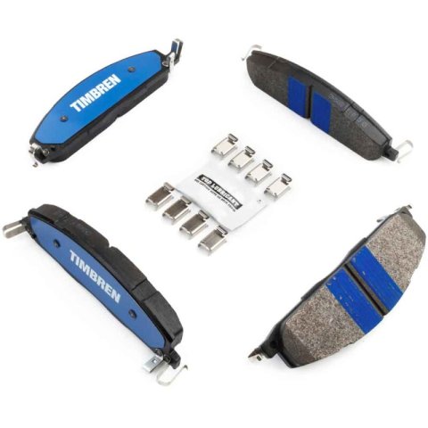 Timbren 11-18 Ram 2500/3500/4000 BES Severe Duty Semi-Metallic Brake Pads - Rear thumbnail 2