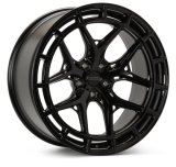 Vossen HFX-1 - 24x10 - ET36 - 5x114.3 - 60.1 - DEEP - GB - GLOSS BLACK thumbnail 2