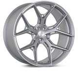 Vossen HF5 - 20x10.5 - ET7 - 5x112 - 66.56 - SUPER DEEP - SS - SATIN SILVER thumbnail 1