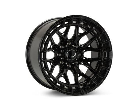 Vossen HFX-1 20x9 - 8x180 - ET0 - Deep Face - 124.3 - Gloss Black Wheel