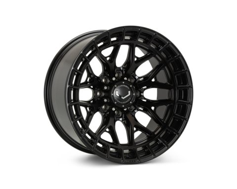 Vossen HFX-1 20x10 - 8x180 - ET18 - Super Deep Face - 124.3 - Satin Black Wheel