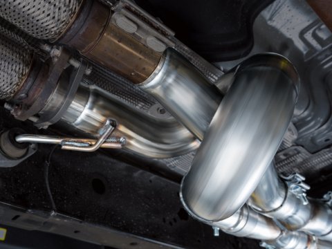 AWE 2024+ Ford Ranger Raptor 3.0L Switchpath Cat-Back Exhaust - BashGuard Only thumbnail 2