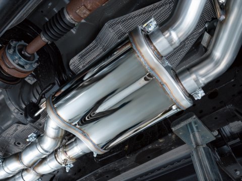 AWE 2024+ Ford Ranger Raptor 3.0L Switchpath Cat-Back Exhaust - BashGuard Only thumbnail 4