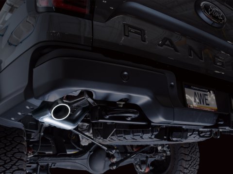 AWE 2024+ Ford Ranger Raptor 3.0L Switchpath Cat-Back Exhaust - BashGuard Only thumbnail 7