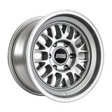 BBS TS-C 17x9in - 6x139.7 - 106.1 CB - ET-12 - Satin Silver Wheel thumbnail 2
