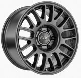 BBS TS-M 18x9in - 5x130 - 71.6 CB - ET25 - Satin Black Wheel thumbnail 2