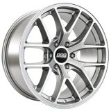 BBS TS-P 20x9in - 6x135 - 87.1 CB - ET0 - Satin Silver Wheel thumbnail 2
