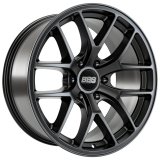 BBS TS-P 20x9in - 6x135 - 87.1 CB - ET12 - Satin Black Wheel thumbnail 2