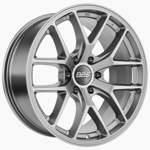BBS TS-P 20x9in - 6x135 - 87.1 CB - ET12 - Satin Silver Wheel