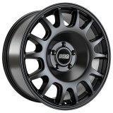 BBS TS-R 17x9in - 6x135 - 87.1 CB - ET0 - Satin Black Wheel thumbnail 1