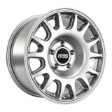 BBS TS-R 18x9in - 5x130 - 71.6 CB - ET25 - Satin Silver Wheel thumbnail 2
