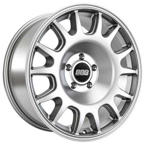BBS TS-R 18x9in - 6x135 - 87.1 CB - ET0 - Satin Silver Wheel