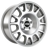 BBS TS-R 20x9in - 5x130 - 84.1 CB - ET25 - Satin Silver Wheel thumbnail 2