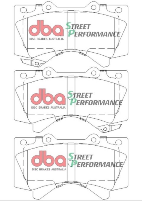 DBA 07-18 Toyota Tundra Front Level 4 Rotor & Pad Kit (2x dbaDBA42724S, 1x dbaDB1838SP) thumbnail 8