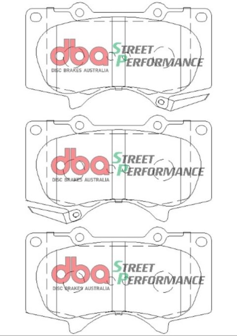 DBA 11-16 Toyota FJ Cruiser Level 4 Front Rotor & Pad Kit (2x dbaDBA42716S, 1x dbaDB1482SP) thumbnail 1