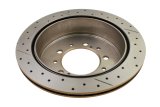 DBA 07-15 Toyota Landcruiser Rear Level 3 Rotor & Pad Kit (1x dbaDB1857XP, 2x dbaDBA2723X) thumbnail 4
