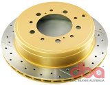 DBA 07-15 Toyota Landcruiser Rear Level 3 Rotor & Pad Kit (1x dbaDB1857XP, 2x dbaDBA2723X) thumbnail 5