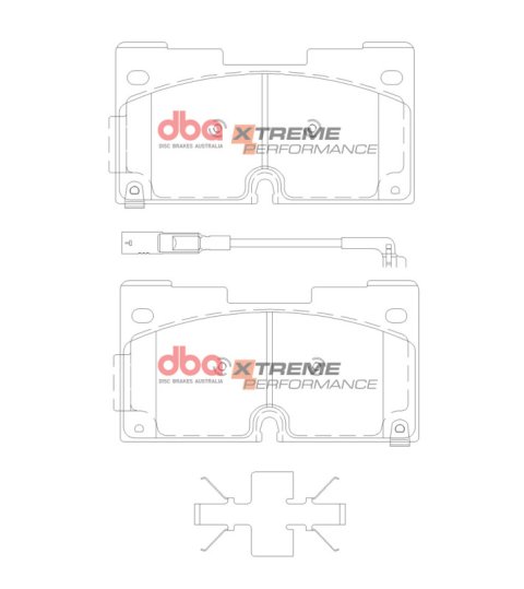 DBA 2020+ Chevrolet Silverado 1500 6.2L Front Rotor & Pad Kit Level 3 (2x dbaDBA3064X, 1x dbaDB15145XP)