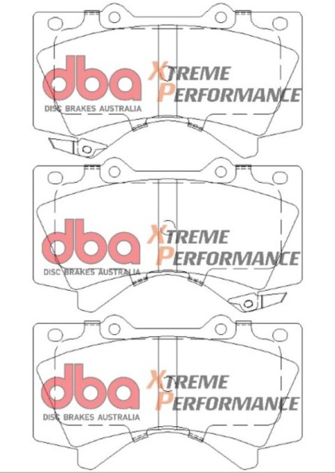 DBA 08-10 Toyota Sequoia/07-10 Tundra 2WD/4WD Front Rotor & Pad Kit Level 5 (1x dbaDB1838XP, 2x dbaDBA42724S) thumbnail 4