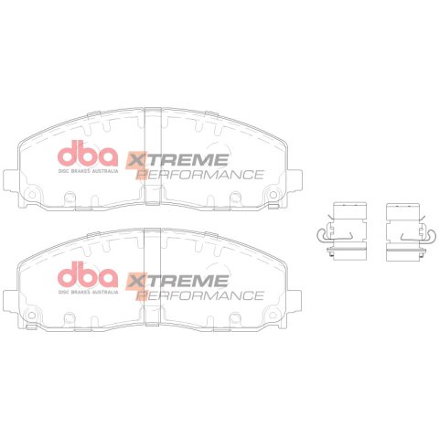 DBA 2018+ Jeep Wrangler JL 3.6L Front Rotor & Pad Kit Level 5 (2x dbaDBA43212S, 1x dbaDB15038XP)