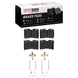 DFC 93-98 Toyota Supra Front Geospec Rotors with 5000 Advanced Brake Pads w/Hardware (1x dfc1551-0629-01, 1x dfc604-76062D, 1x dfc604-76063D) thumbnail 1