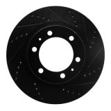 DFC 03-23 Toyota Tacoma Front Drill/Slot Black Rotors 5000 Adv Brake Pads w/Hardware (1x dfc1551-0976-01, 1x dfc633-76128L, 1x dfc633-76128R) thumbnail 3