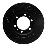 DFC 03-23 Toyota Tacoma Front Drill/Slot Black Rotors 5000 Adv Brake Pads w/Hardware (1x dfc1551-0976-01, 1x dfc633-76128L, 1x dfc633-76128R) thumbnail 8