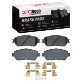 DFC 04-10 Toyota Camry Front Rotors with 5000 Advanced Brake Pads w/Hardware (1x dfc1551-0906-11, 2x dfc600-76075) thumbnail 1