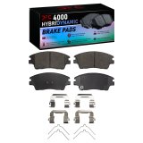 DFC 17-22 Kia Sportage Front Geospec Rotors w/4000 HybriDynamic Brake Pads w/Hardware (1x dfc4000-1847-02, 2x dfc604-03003) thumbnail 1