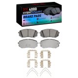 DFC 15-23 Hyundai Kona Electric Front Geospec Rotors w/4000 HybriDynamic Brake Pads w/Hardware (1x dfc4000-1826-01, 2x dfc604-03054) thumbnail 1
