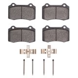 DFC 04-07 Volvo S60 Rear Geospec Rotors w/4000 HybriDynamic Brake Pads w/Hardware (1x dfc4000-0592-12, 2x dfc604-27032) thumbnail 3