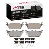 DFC 19-25 Ram 1500 Rear Geospec Rotors with 5000 Advanced Brake Pads w/Hardware (1x dfc1551-2169-01, 2x dfc604-40121) thumbnail 1