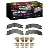 DFC 11-19 Chevrolet Suburban 3500 HD Rear Geospec Rotors Ultimate Duty Perf Brake Pads w/Hardware (1x dfc1400-1565-01, 2x dfc604-48061) thumbnail 1