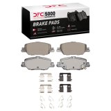 DFC 17-25 Honda CR-V Rear Geospec Rotors with 5000 Advanced Brake Pads w/Hardware (1x dfc1551-2037-01, 2x dfc604-58029) thumbnail 1