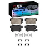 DFC 03-08 Acura TSX Rear Geospec Rotors w/4000 HybriDynamic Brake Pads w/Hardware (1x dfc4000-0537-01, 2x dfc604-59029) thumbnail 1