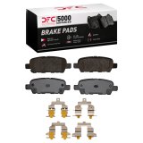 DFC 02-25 Nissan Sentra Rear Geospec Rotors with 5000 Advanced Brake Pads w/Hardware (1x dfc1551-0905-01, 2x dfc604-67050) thumbnail 1