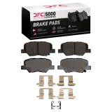 DFC 13-24 Mitsubishi RVR Rear Geospec Rotors with 5000 Advanced Brake Pads w/Hardware (1x dfc1551-1679-01, 2x dfc604-72063) thumbnail 1